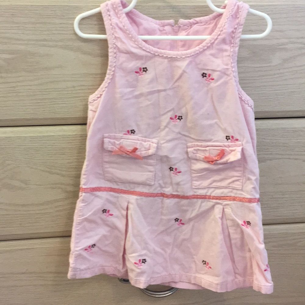 Pink corduroy jumper
